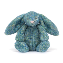 Jellycat -  Bashful kanin Luxe - Azure - original 31 cm